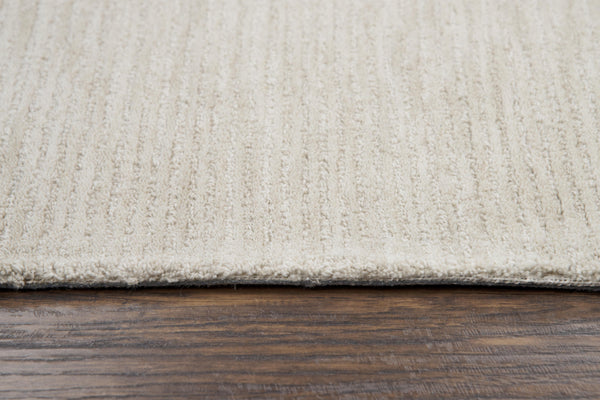 Rizzy Fifth Avenue FA172B Hand Tufted Casual/Tone on tone Wool Rug Beige 9' x 12'