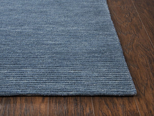 Rizzy Fifth Avenue FA173B Hand Tufted Casual/Tone on tone Wool Rug Blue 9' x 12'