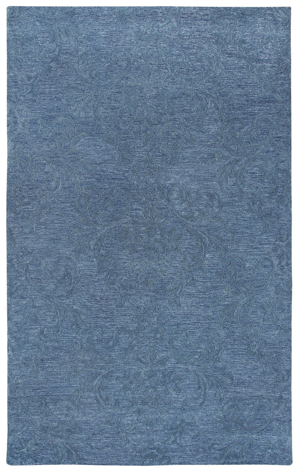 Rizzy Fifth Avenue FA175B Hand Tufted Casual/Tone on tone Wool Rug Blue 9' x 12'