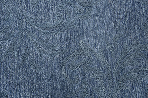 Rizzy Fifth Avenue FA175B Hand Tufted Casual/Tone on tone Wool Rug Blue 9' x 12'