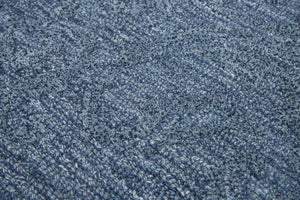 Rizzy Fifth Avenue FA175B Hand Tufted Casual/Tone on tone Wool Rug Blue 9' x 12'