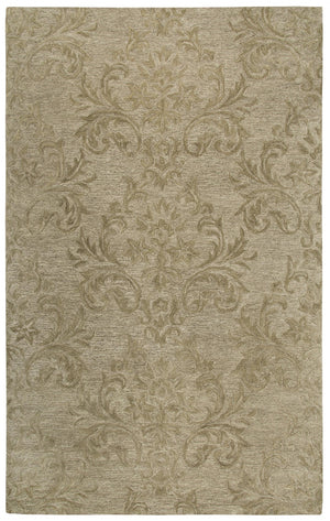 Rizzy Fifth Avenue FA176B Hand Tufted Casual/Tone on tone Wool Rug Brown 9' x 12'