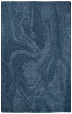 Rizzy Fifth Avenue FA179B Hand Tufted Casual/Tone on tone Wool Rug Blue 9' x 12'