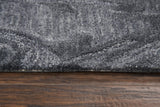 Rizzy Fifth Avenue FA180B Hand Tufted Casual/Tone on tone Wool Rug Dark Gray 9' x 12'
