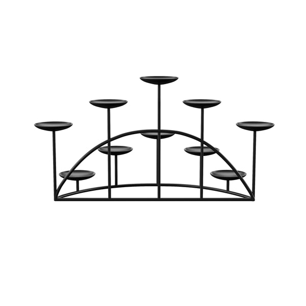 Safavieh Redway Metal Candelabra Holds Ten Candles For Elegant Mantel Or Shelf Display FA2110