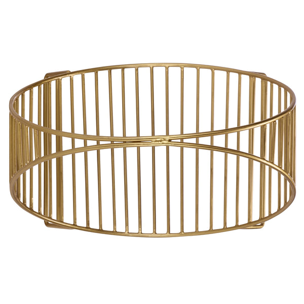 Safavieh Torryann Metal Firewood Holder Open Frame Storage With Warm Brass Tone Fireplace Accent FA410618