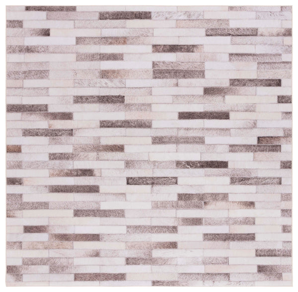Safavieh Faux Hide 500 M/W S/R Power Loomed  Rug Beige / Brown FAH500B-6SQ