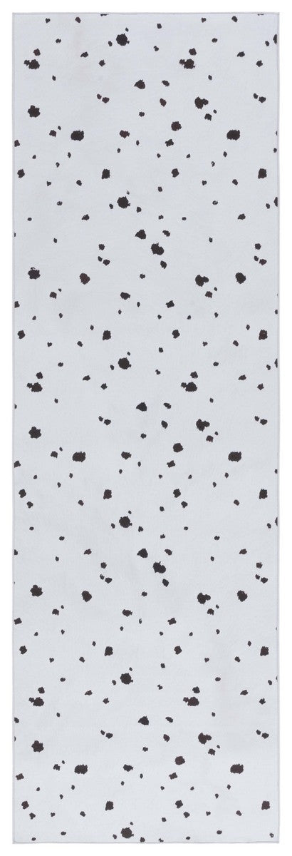 Safavieh Faux Hide 502 M/W S/R Power Loomed  Rug Ivory / Black FAH502A-9