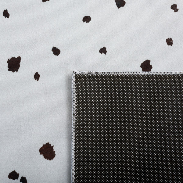 Safavieh Faux Hide 502 M/W S/R Power Loomed  Rug Ivory / Black FAH502A-9