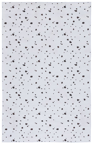 Safavieh Faux Hide 502 M/W S/R Power Loomed  Rug Ivory / Black FAH502A-5