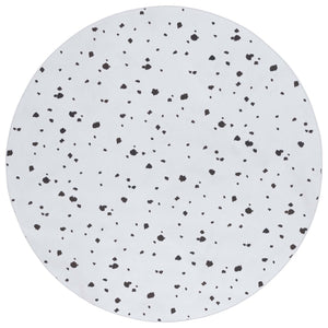 Safavieh Faux Hide 502 M/W S/R Power Loomed  Rug Ivory / Black FAH502A-9