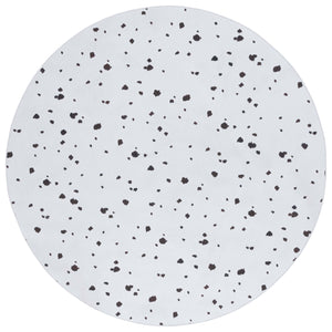 Safavieh Faux Hide 502 M/W S/R Power Loomed  Rug Ivory / Black FAH502A-6R