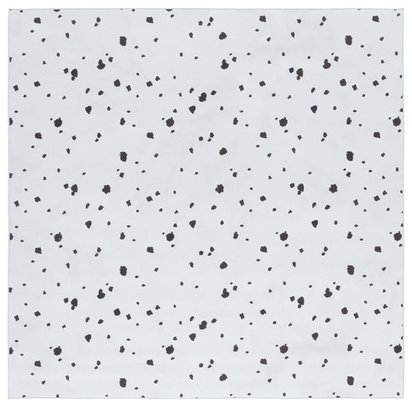 Safavieh Faux Hide 502 M/W S/R Power Loomed  Rug Ivory / Black FAH502A-6SQ