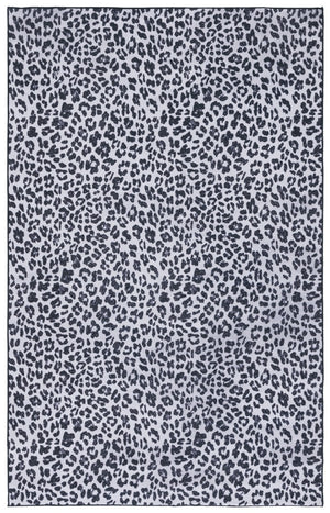 Safavieh Faux Hide 505 M/W S/R Power Loomed  Rug Ivory / Black FAH505A-9