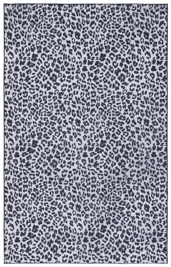 Safavieh Faux Hide 505 M/W S/R Power Loomed  Rug Ivory / Black FAH505A-9