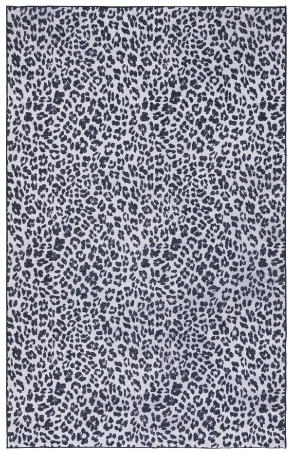 Safavieh Faux Hide 505 M/W S/R Power Loomed  Rug Ivory / Black FAH505A-5