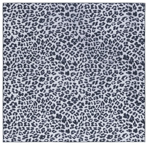 Safavieh Faux Hide 505 M/W S/R Power Loomed  Rug Ivory / Black FAH505A-6SQ