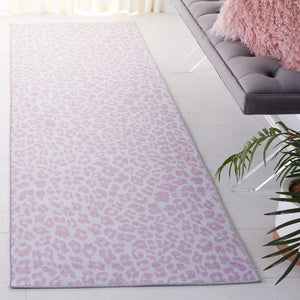 Safavieh Faux Hide 505 M/W S/R Power Loomed  Rug Ivory / Pink FAH505B-28