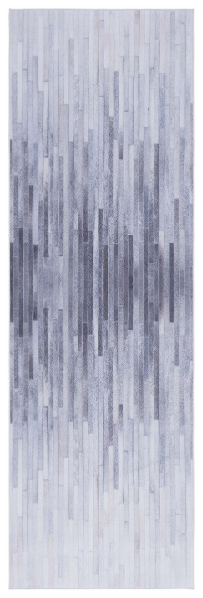 Safavieh Faux Hide 510 M/W S/R Power Loomed  Rug Ivory / Light Grey FAH510A-9