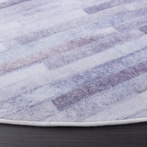 Safavieh Faux Hide 510 M/W S/R Power Loomed  Rug Ivory / Light Grey FAH510A-9