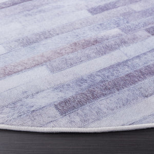 Safavieh Faux Hide 510 M/W S/R Power Loomed  Rug Ivory / Light Grey FAH510A-6R