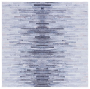 Safavieh Faux Hide 510 M/W S/R Power Loomed  Rug Ivory / Light Grey FAH510A-6SQ