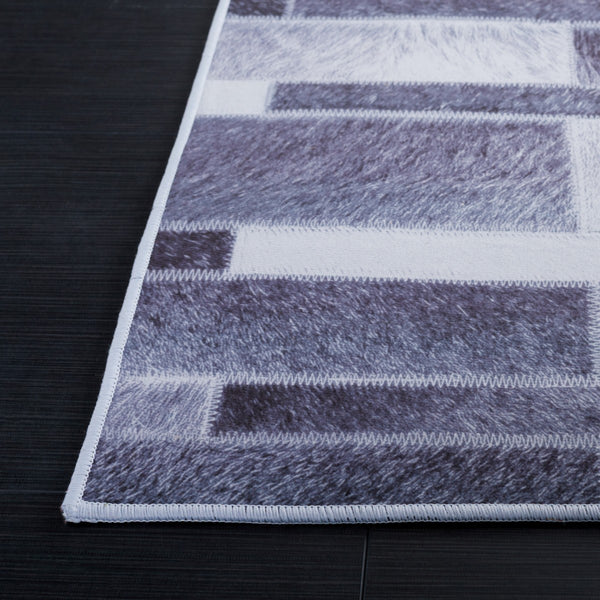 Safavieh Faux Hide 513 M/W S/R Power Loomed  Rug Grey / Ivory FAH513F-9