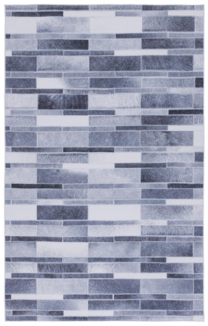 Safavieh Faux Hide 513 M/W S/R Power Loomed  Rug Grey / Ivory FAH513F-9