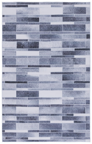 Safavieh Faux Hide 513 M/W S/R Power Loomed  Rug Grey / Ivory FAH513F-5