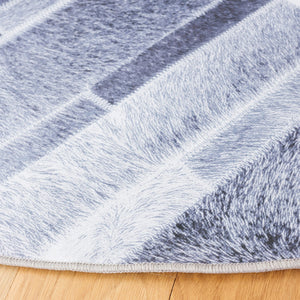 Safavieh Faux Hide 513 M/W S/R Power Loomed  Rug Grey / Ivory FAH513F-9