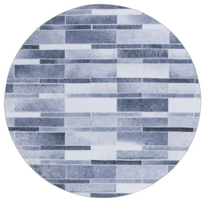 Safavieh Faux Hide 513 M/W S/R Power Loomed  Rug Grey / Ivory FAH513F-6R