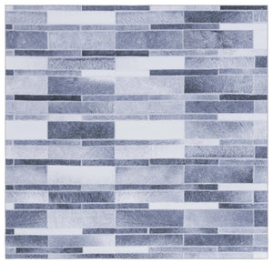 Safavieh Faux Hide 513 M/W S/R Power Loomed  Rug Grey / Ivory FAH513F-9