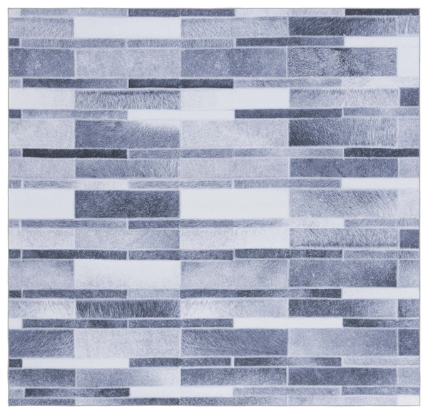 Safavieh Faux Hide 513 M/W S/R Power Loomed  Rug Grey / Ivory FAH513F-9