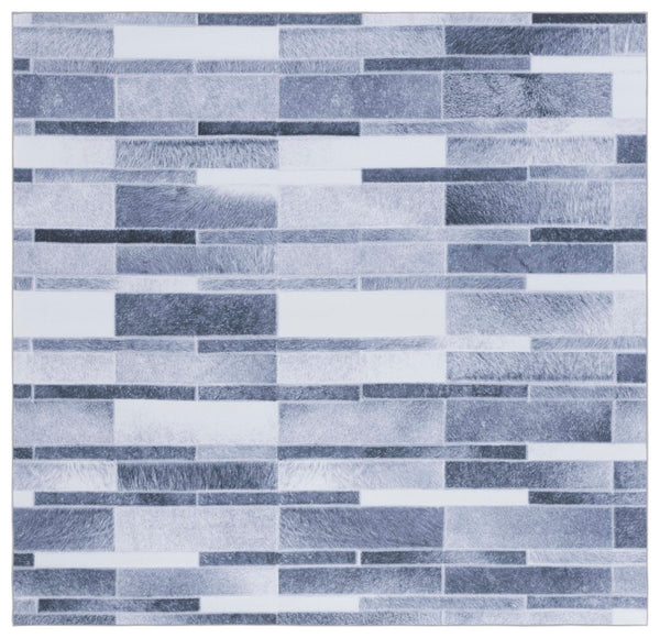 Safavieh Faux Hide 513 M/W S/R Power Loomed  Rug Grey / Ivory FAH513F-6SQ