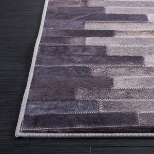 Safavieh Faux Hide 514 M/W S/R Power Loomed  Rug Ivory / Grey FAH514A-5