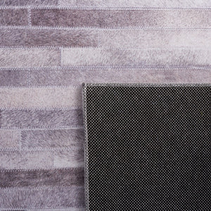 Safavieh Faux Hide 514 M/W S/R Power Loomed  Rug Ivory / Grey FAH514A-9