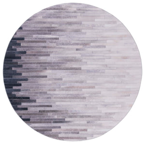 Safavieh Faux Hide 514 M/W S/R Power Loomed  Rug Ivory / Grey FAH514A-6R