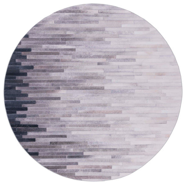 Safavieh Faux Hide 514 M/W S/R Power Loomed  Rug Ivory / Grey FAH514A-6R