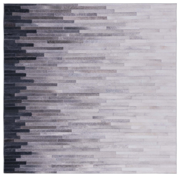 Safavieh Faux Hide 514 M/W S/R Power Loomed  Rug Ivory / Grey FAH514A-9