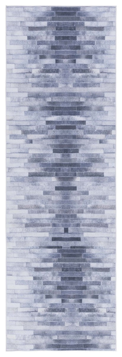 Safavieh Faux Hide 516 M/W S/R Power Loomed  Rug Light Grey / Grey FAH516F-9