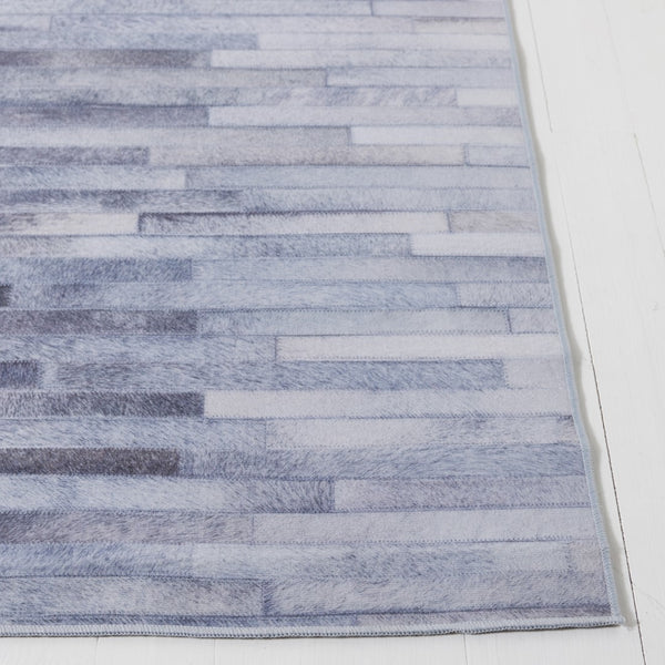 Safavieh Faux Hide 516 M/W S/R Power Loomed  Rug Light Grey / Grey FAH516F-5