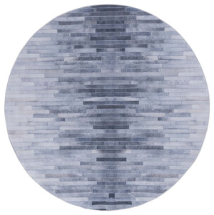 Safavieh Faux Hide 516 M/W S/R Power Loomed  Rug Light Grey / Grey FAH516F-9
