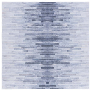 Safavieh Faux Hide 516 M/W S/R Power Loomed  Rug Light Grey / Grey FAH516F-9