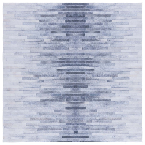 Safavieh Faux Hide 516 M/W S/R Power Loomed  Rug Light Grey / Grey FAH516F-9