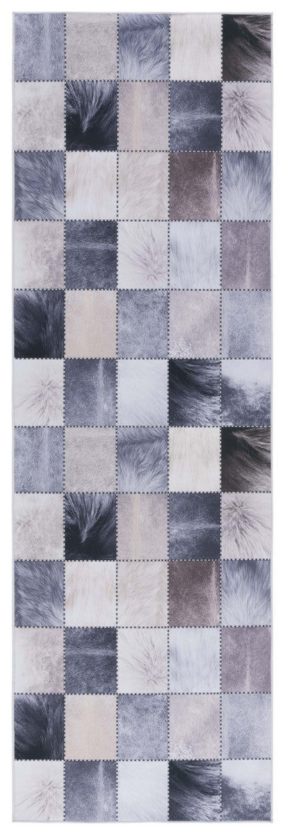 Safavieh Faux Hide 519 M/W S/R Power Loomed  Rug Beige / Grey FAH519B-9