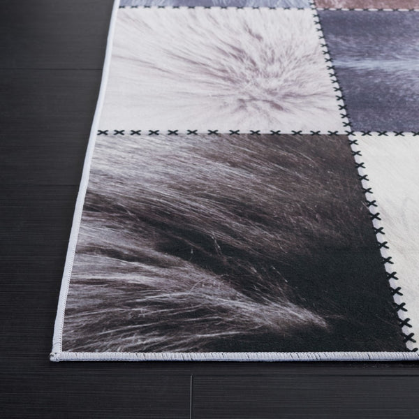 Safavieh Faux Hide 519 M/W S/R Power Loomed  Rug Beige / Grey FAH519B-5