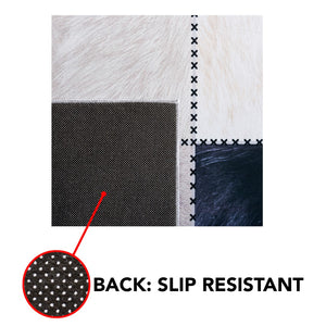 Safavieh Faux Hide 519 M/W S/R Power Loomed  Rug Beige / Grey FAH519B-5