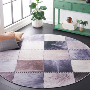 Safavieh Faux Hide 519 M/W S/R Power Loomed  Rug Beige / Grey FAH519B-6R