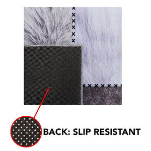 Safavieh Faux Hide 519 M/W S/R Power Loomed  Rug Beige / Brown FAH519C-5