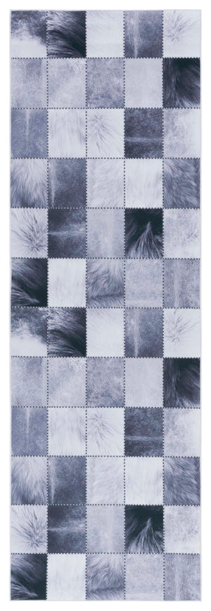 Safavieh Faux Hide 519 M/W S/R Power Loomed  Rug Light Grey / Grey FAH519F-28